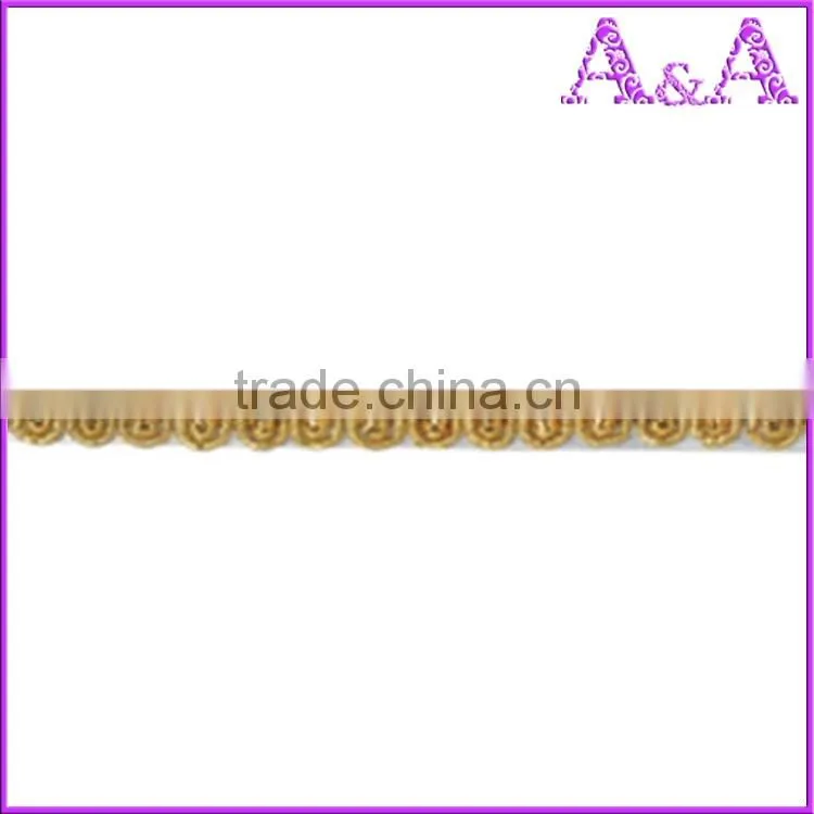 Black dry wedding dress decorative trim materials fabric chemical embroidery with beads cord guipure bobbin lace