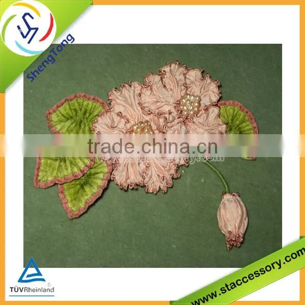 decorative ribbon flowers handmade ribbon flower decoration
