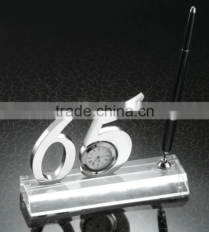 high quality delicate crafts, desktop set 80th Anniversary gifts