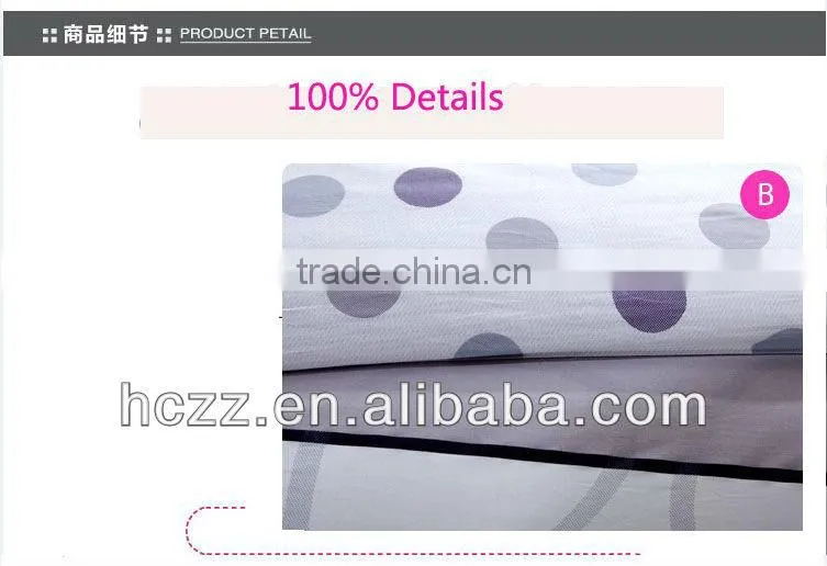 Simple &Elegant Print Cotton Bedding Set 4pcs