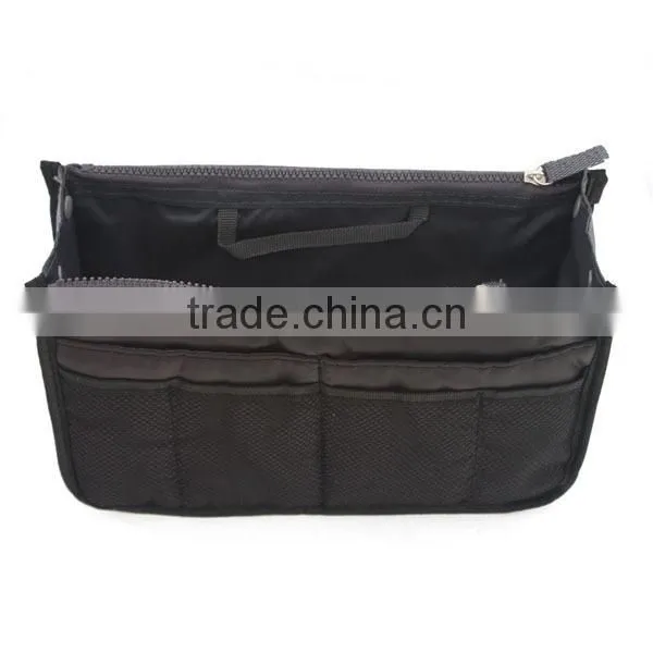 wholesale multi-function women/lady handbag organizer bag comestic bag