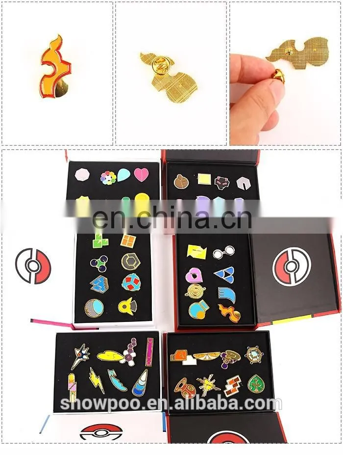 2016 Hot Pokemon Brooch Set For Pokemon Fans