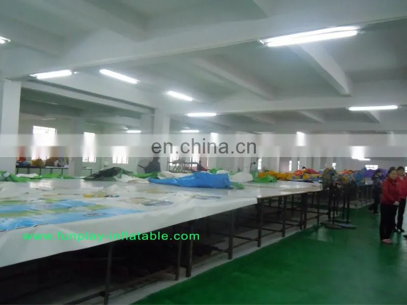 Lake Inflatable Floating Water Slide for Water Park