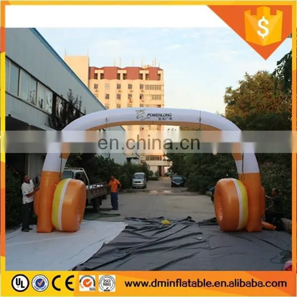 2017 Advertising Inflatable headset arch For Promotional C-371