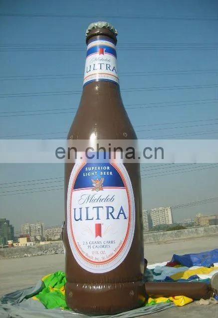 Chinese giant inflatable bottle for advertising