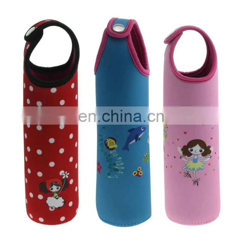plastic buckle logo custom neoprene can cooler holder