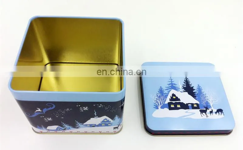 Fashion slide design cigarette tin packaging box