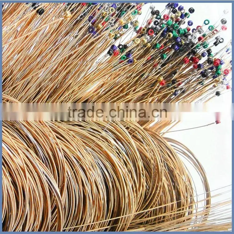 Imported silver jacketed wire electric guitar string