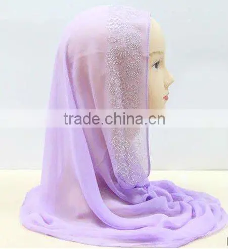 A394 Newest VOGUE 39cm*54cm MUSLIM SCARF HIJAB