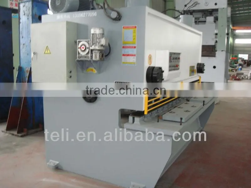 QC11Y seires hydraulic metal shearing machine