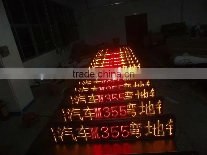 taxi gsm based moving led billboard screen