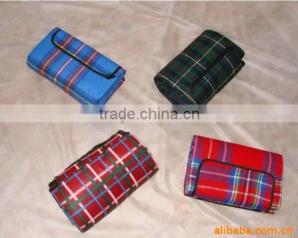 acrylic waterproof PEVA backing picnic mat