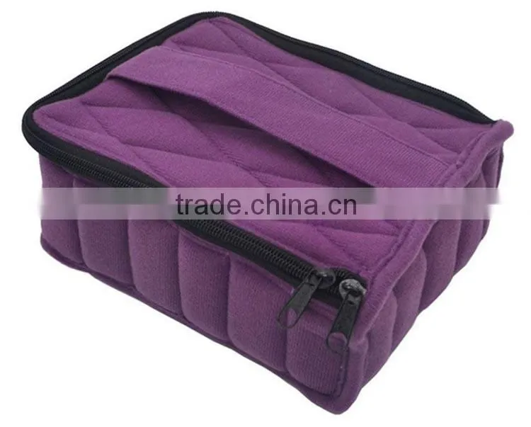 Custom 30 bottles Soft essential oil carrying case bag,essential oil travel case,essential oil carrying case