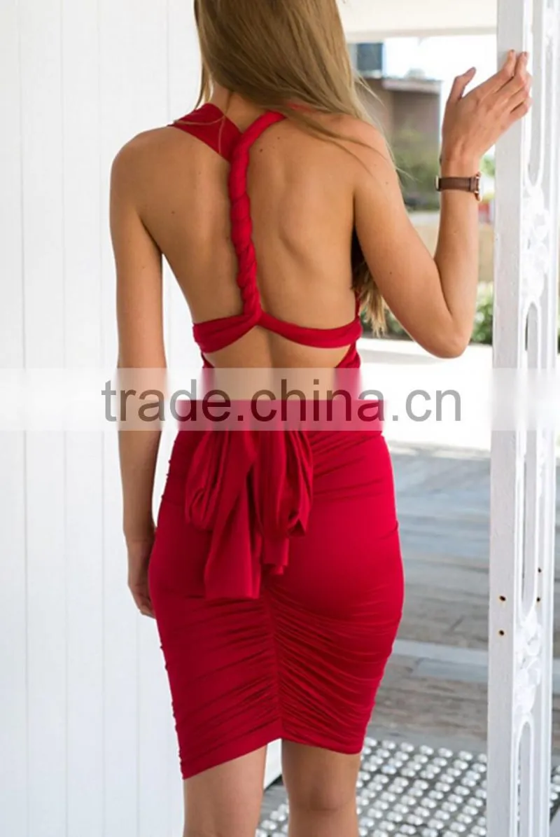 Women summer Fashion dress Sleeveless Casual Party dress Clothes Slim Waist Evening Dress
