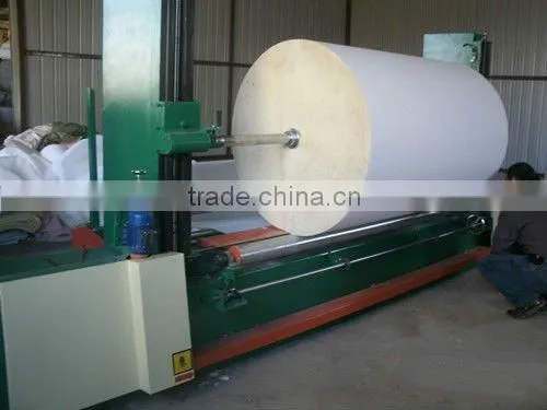 ERS-P01 Round foam peeling cutting machine for mattress foam rolls