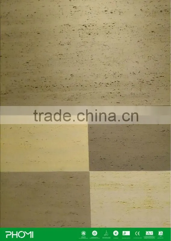 Flexible clay China manufacturer unique grand travertine for floor and wall use