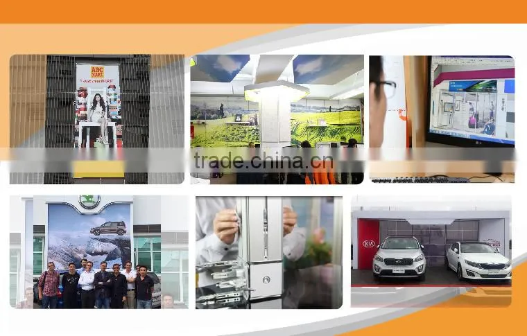 Exhibition tension fabric display advertising stand