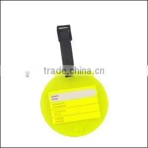 Popular Plastic Luggage Tag for Travelling, Custom Luggage Tag