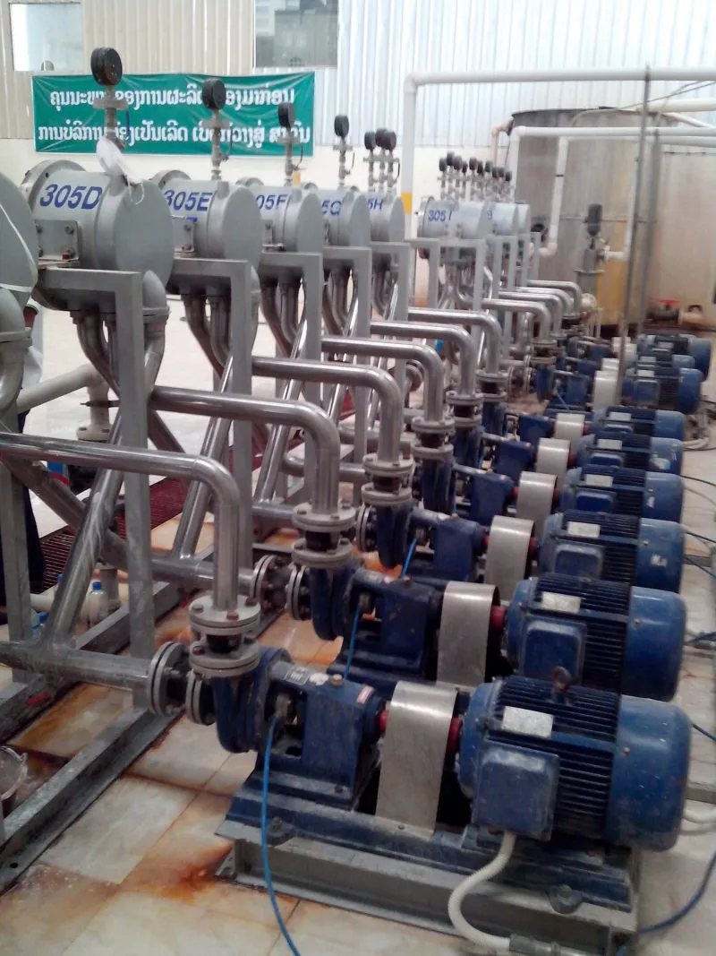 Shanghai Factory Cassava Flour Milling Machine / Tapioca Potato Cassava Starch Process Line Production Plant