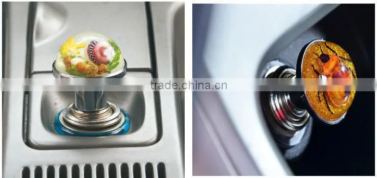Cliper USB Cigarette Lighter Automotive Interior with Sea Life