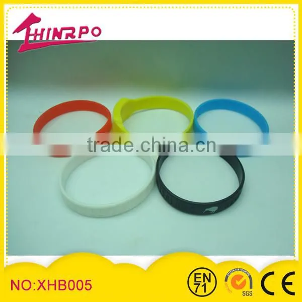 Wholesale customized Silicone Wristband,Promotion Silicone Bracelet, bet selling Wrist Band