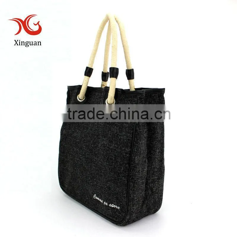 New Arrival Tote Beach Bag with Rope Handles
