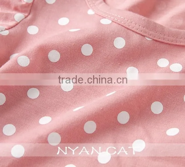 2016 Summer Cute Baby Girl Lovely Modeling Dot Kids Girl Bow Tie Baby Romper Children Girl Junpsuits