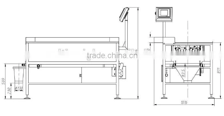 Automatic combination Weigher Manual noodel,meat Packing Machine