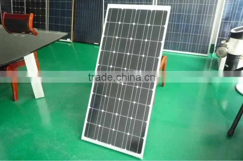 Hot sale ! 12v mono panel solar 100w from solar manufacturer
