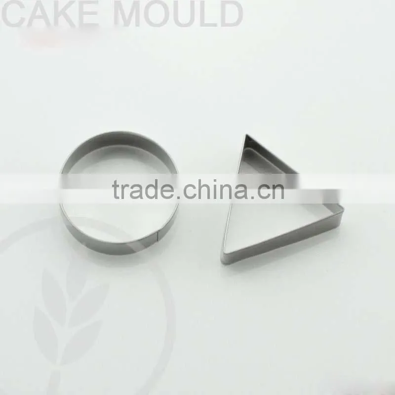 YangJiang factory manufature Food grade Stainless Steel different shape cake cutter mold