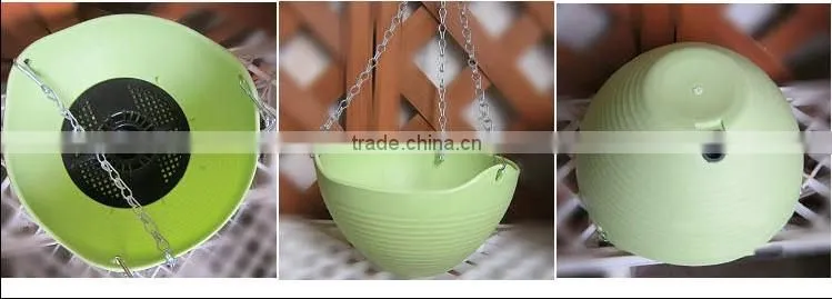 Plastic hanging flower Pots factory direct selling