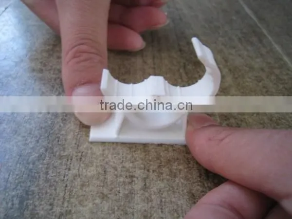 plastic adhesive cable grip