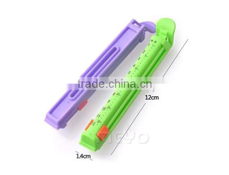 Promotional gift date counter scale sealer clip bag storage clip