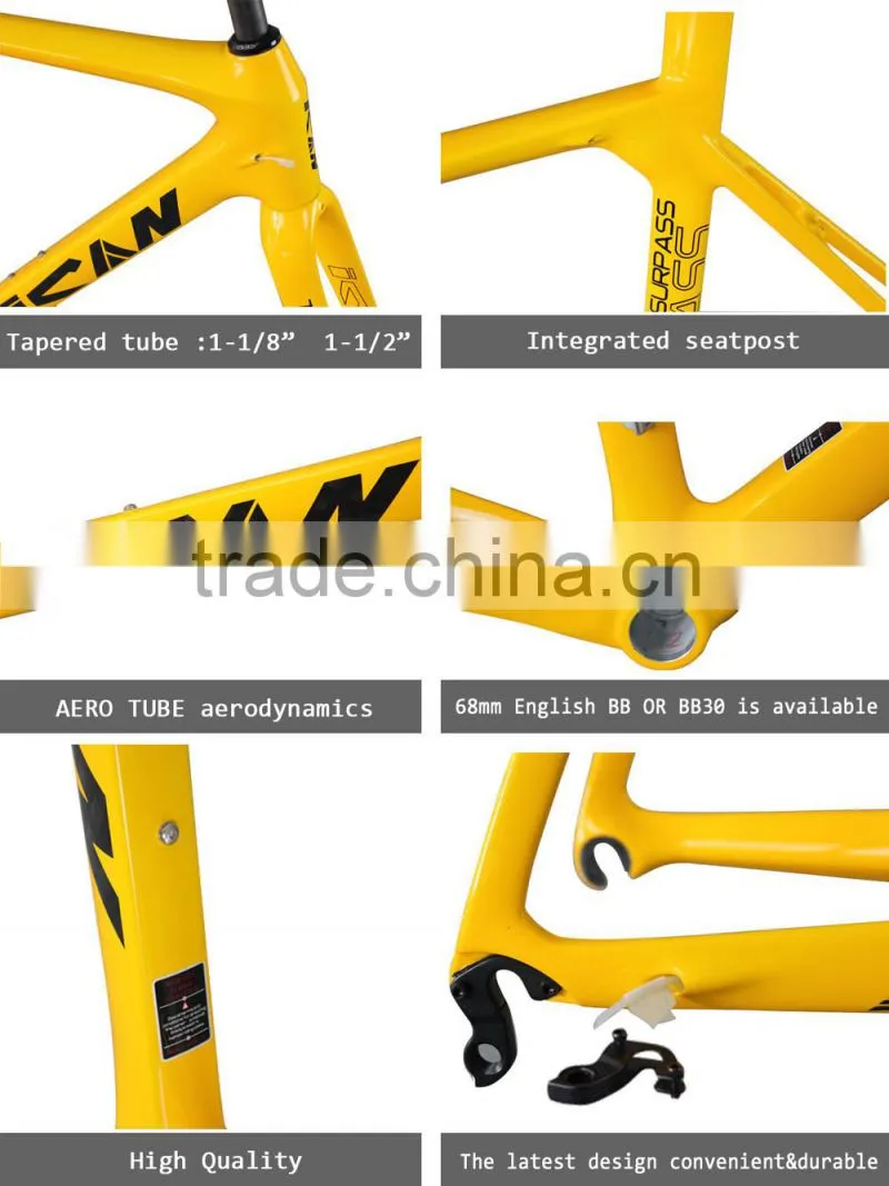 carbon road bike frame ,aero road bike frame AC053 for sale