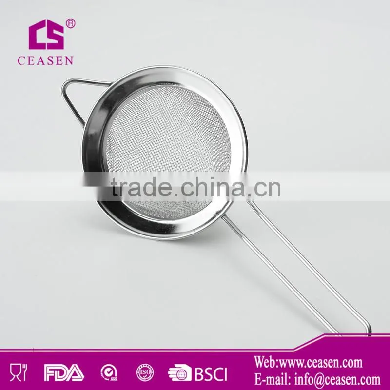 Stainless steel food and vegetable strainer