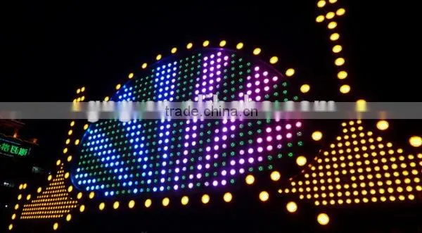 6pcs smd 5050 DMX pixel for night club led point light rgb light led pixel light