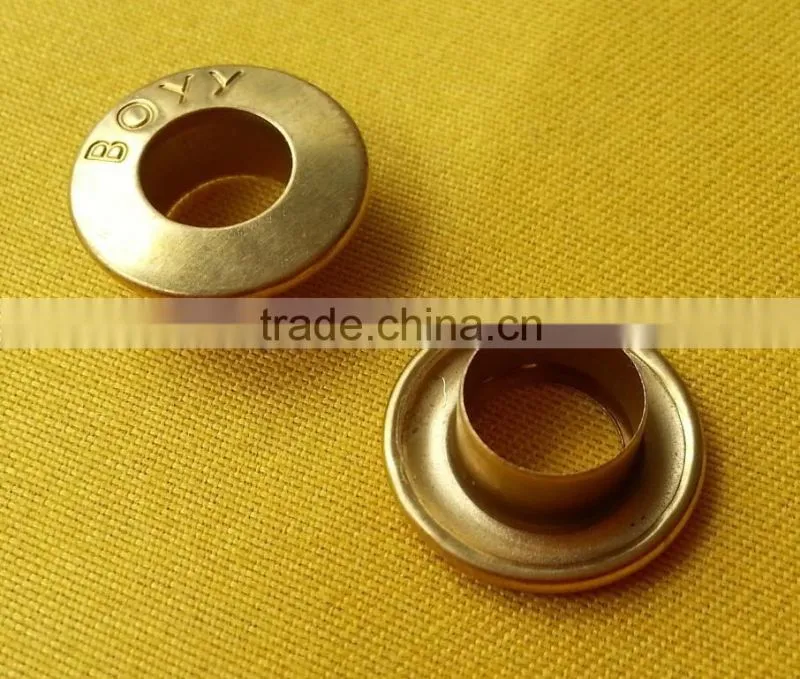 2015 New Style Folded Rim Metal Eyelets For Clothes --- A035