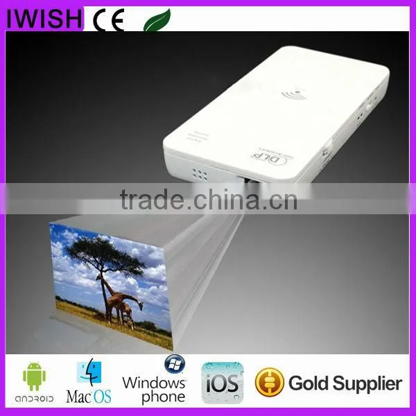 3D DLP mini projector support Android iOS Windows Mac