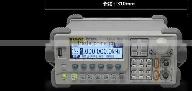 DG1022 Signal Generator 2 Channel 25 MHz Harmonic Sine Arbitrary Waveform Function Generator