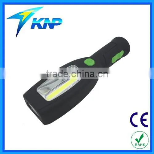 Powerful Magnetic 0.5W + 3W COB Inspection Work Light With Hook And Magnet
