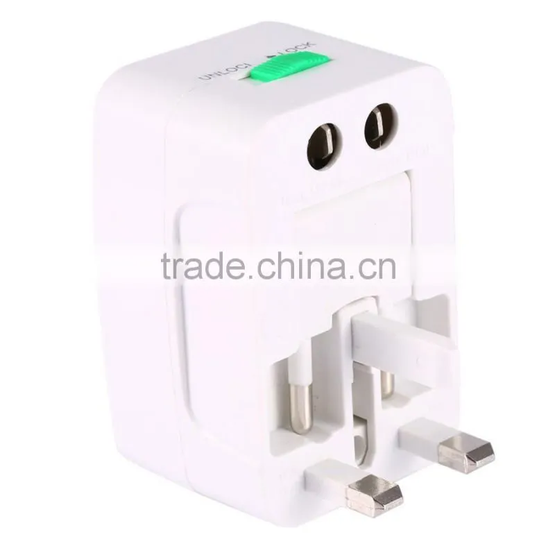 Universal Travel Plug Socket Adapters All in 1 Travel Worldwide US UK AU EU FR DE ES SG BR RU CA NZ IT CL MX Electrical Power Pl