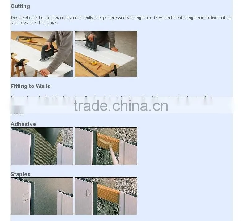 best-seller pvc panel ceiling 25cm width for office bedroom