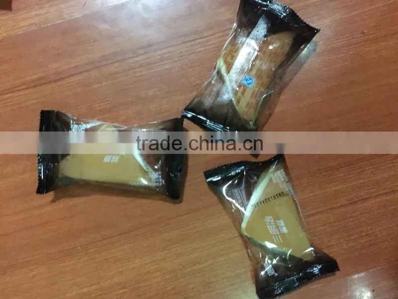 triangle sandwich packaging bag/ sandwich bag/cake packaging/food grade plastic packaging roll film