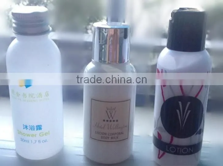 wholesale mini hotel shampoo body scrub containers