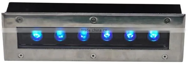 RGB 3IN1 18W IP67 waterproof outdoor led underground light