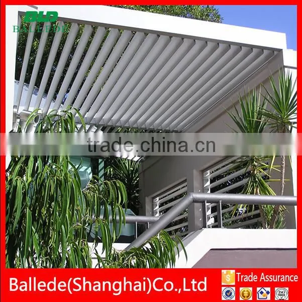exterior aluminum louver roof