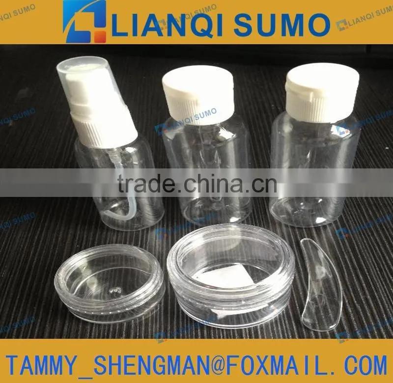 PET plastic air Shampoo travel BOTTLE