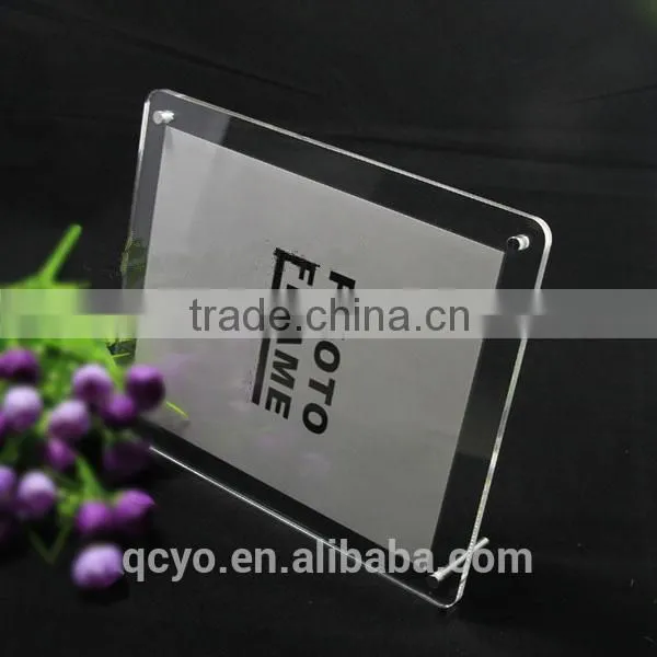 2015 custom pvc or plastic antique photo frame