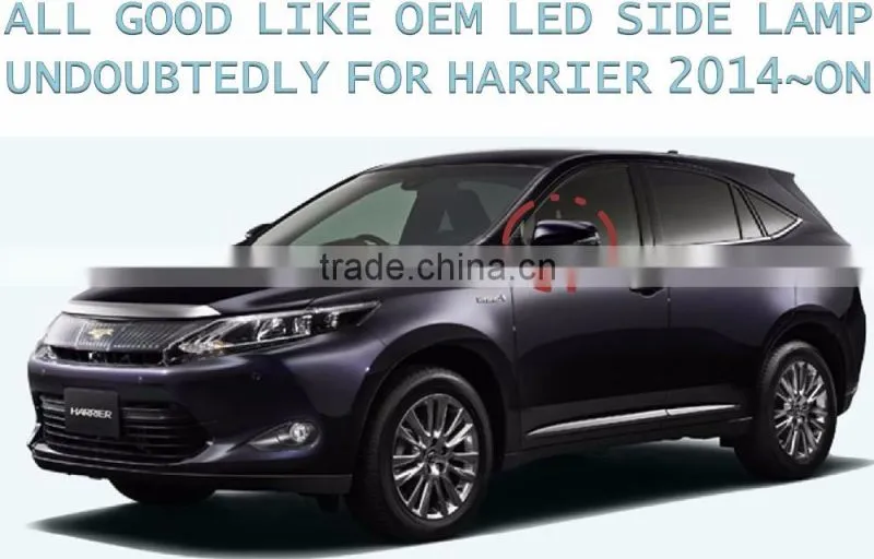 Car refit LED SIDE LAMP Mirror SIGNAL LIGHT FOR TOYOTA VOXY HARRIER