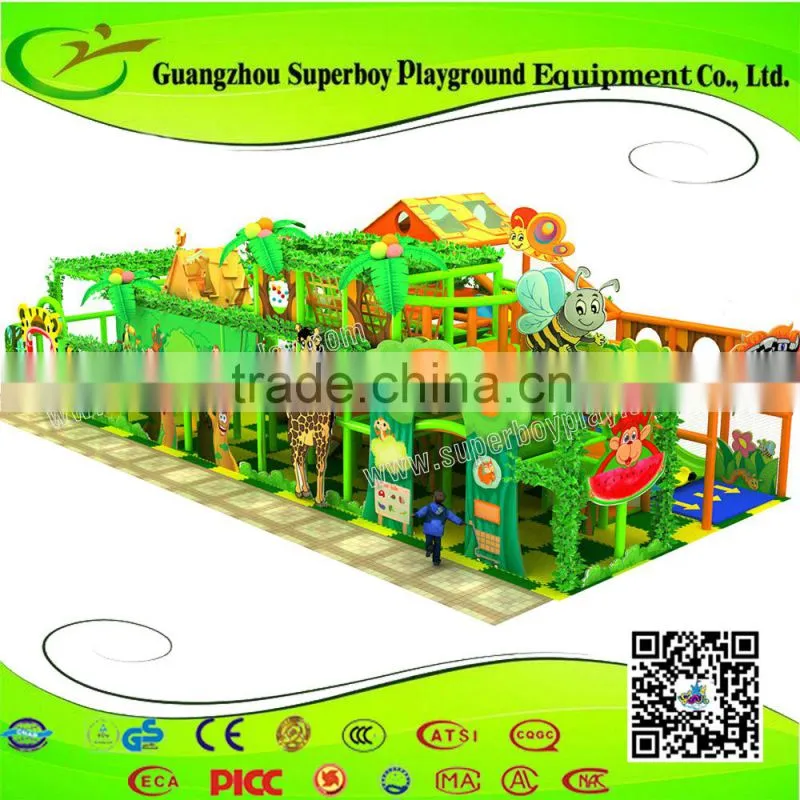 2015 popular design China Supplier Price Lovely Soft kids Indoor Playground